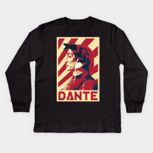 Dante Retro Kids Long Sleeve T-Shirt